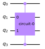 Adding controls to an existing quantum gate.